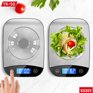 Mini Coffee Scale Electronic Kitchen Weighing Scale with Time Counting