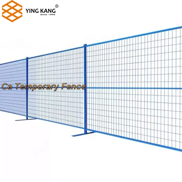 Mobile Fence Welded Wire Mesh Ca Temporary Fence Metal Crowd Control Barrier Resident Temporary Construction Fence Wrought Iron Main Gate Design