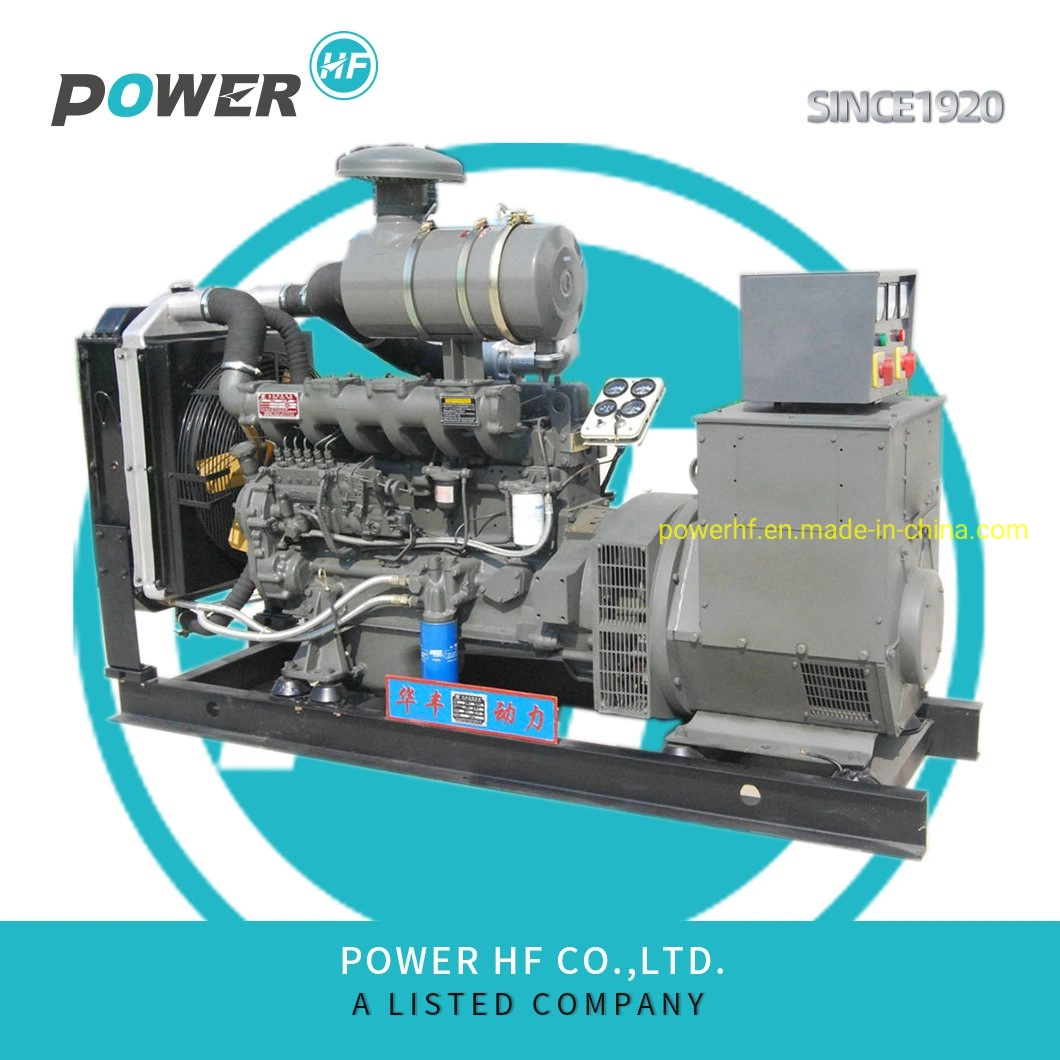 120kw Diesel Generator Set 150kVA Generator R6105izld7 Engine Electric Power Generator 150 kVA Water Cooled 3 Phases Open Frame Diesel Generator