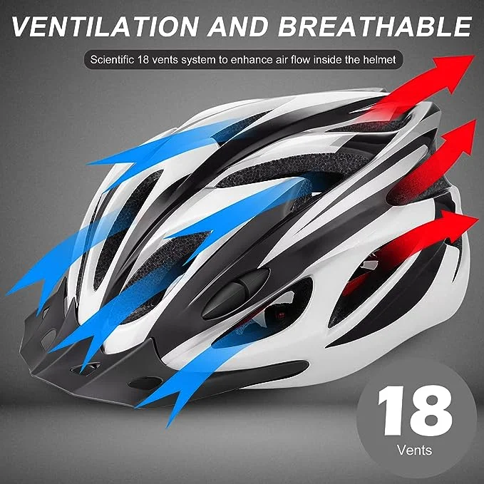 Comfortable Sport Helmet Lightweight Adjustable Bicycle Helmet
