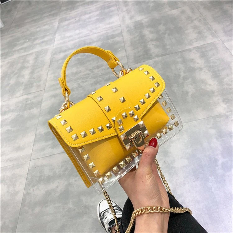 Factory Summer New Fashion PVC Transparent Designer Bag