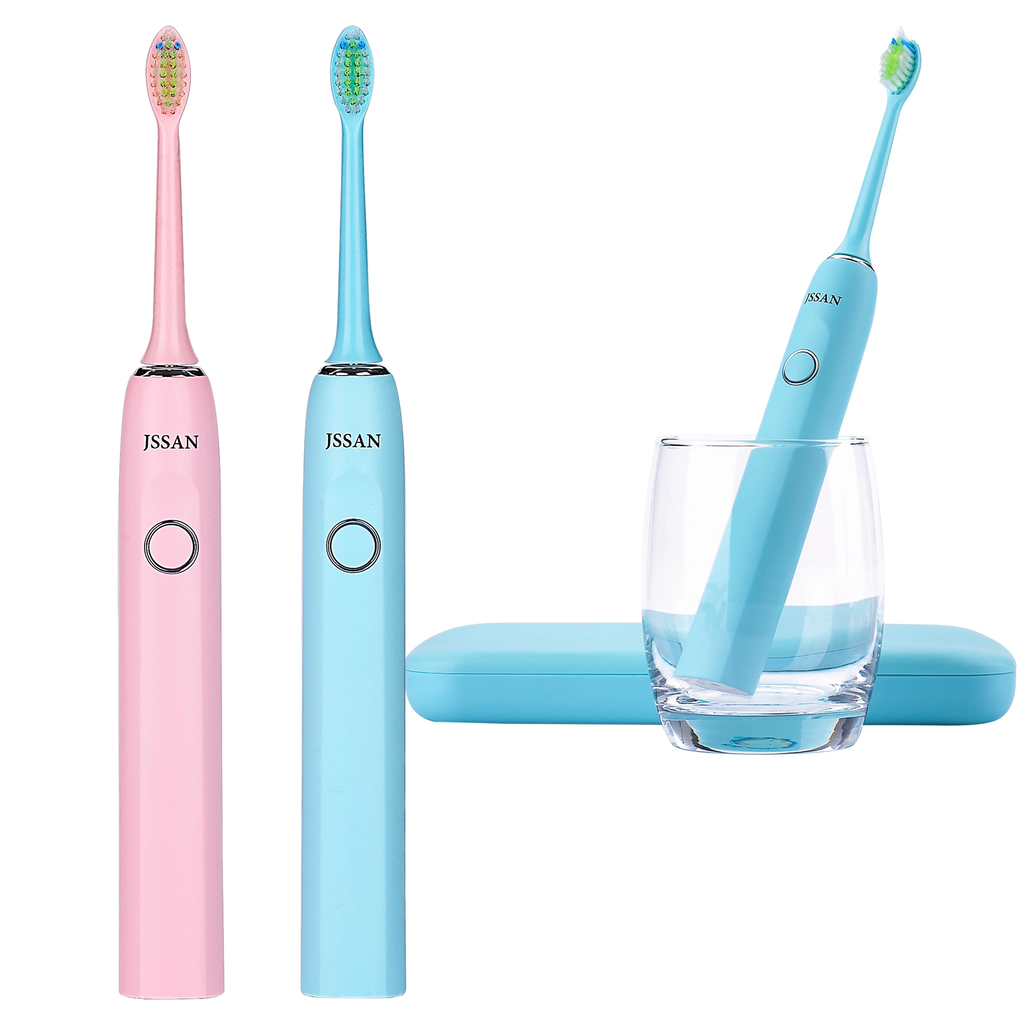 Plastic Material and Stocked Feature Electric Sonic Tooth Brush Kit Travel Toothbrush Electric Case with UV Sterilizer