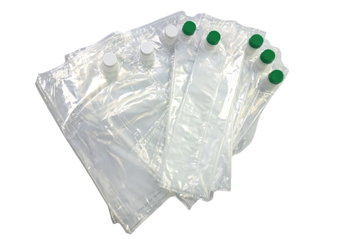 Durable Leak Proof Transparent PE Edible Oil Aseptic Bib Bag BPA PVC Free Food Packaging