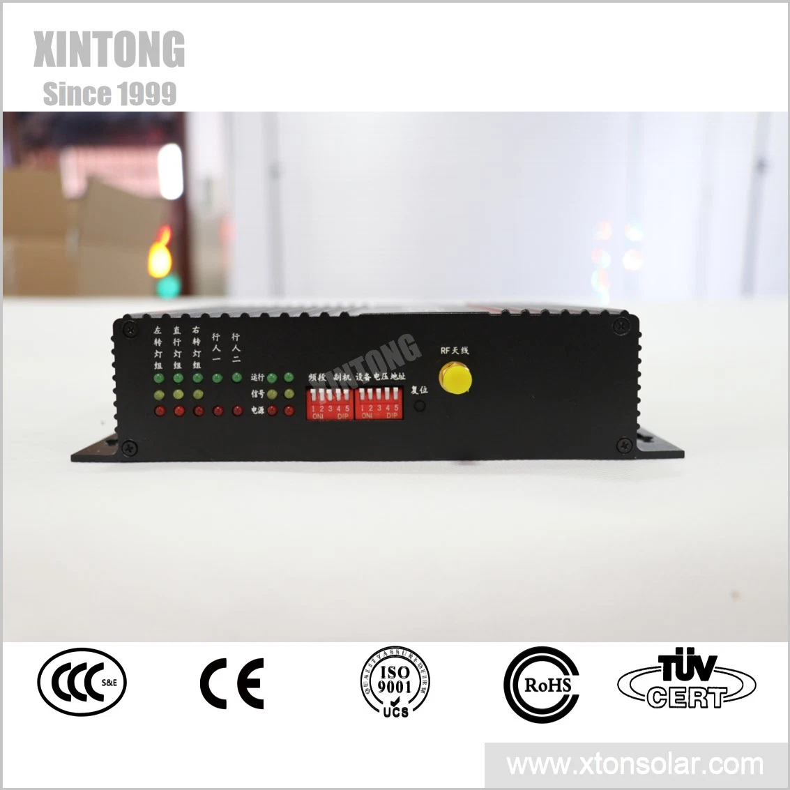 12V 24V DC Solar Charge Controller for Intelligent Traffic Signal Light Remote Control for Road Safety