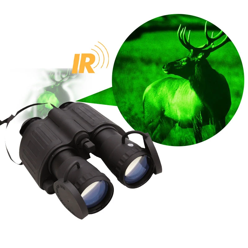 Hot Selling Military Long Detection Range 600 Meters and 5X Magnification Night Vision Binoculars