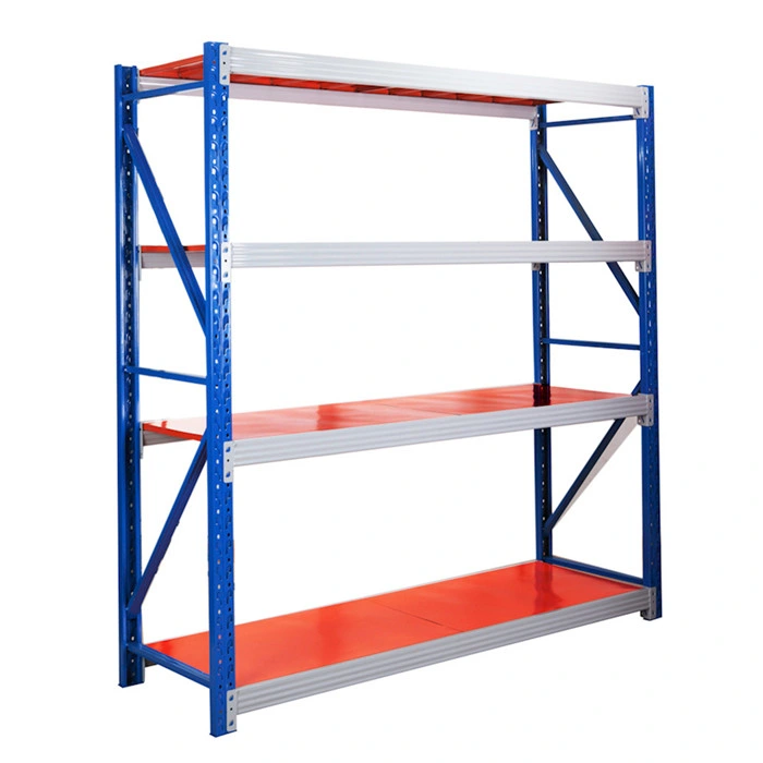 Luoyang Steel Office Furniture 4 Layer Metal Iron Storage Shelf