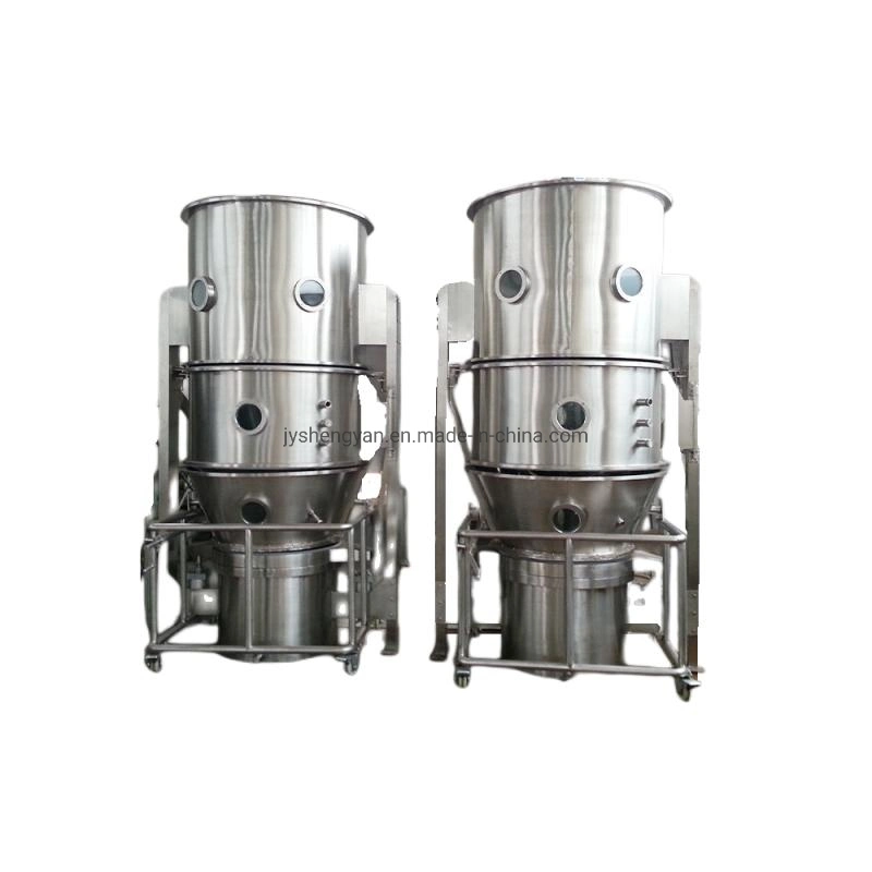 Industrial Medicine Food and Chemical Spray Powder One-Step Granulator Particle Coating Machine