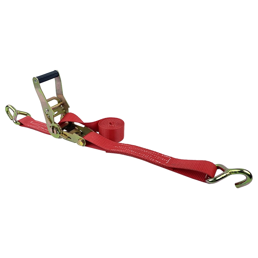 OEM ODM Factory 1.5 Inch Double J Hooks Shipping Container Ratchet Strap