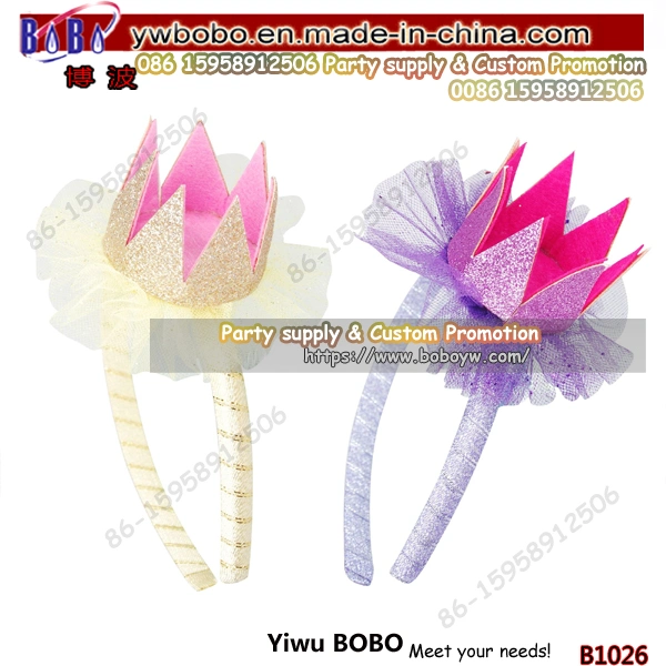 Holiday Decoration Promotional Products Wedding Birthday Crown Party Headwear (B1027)