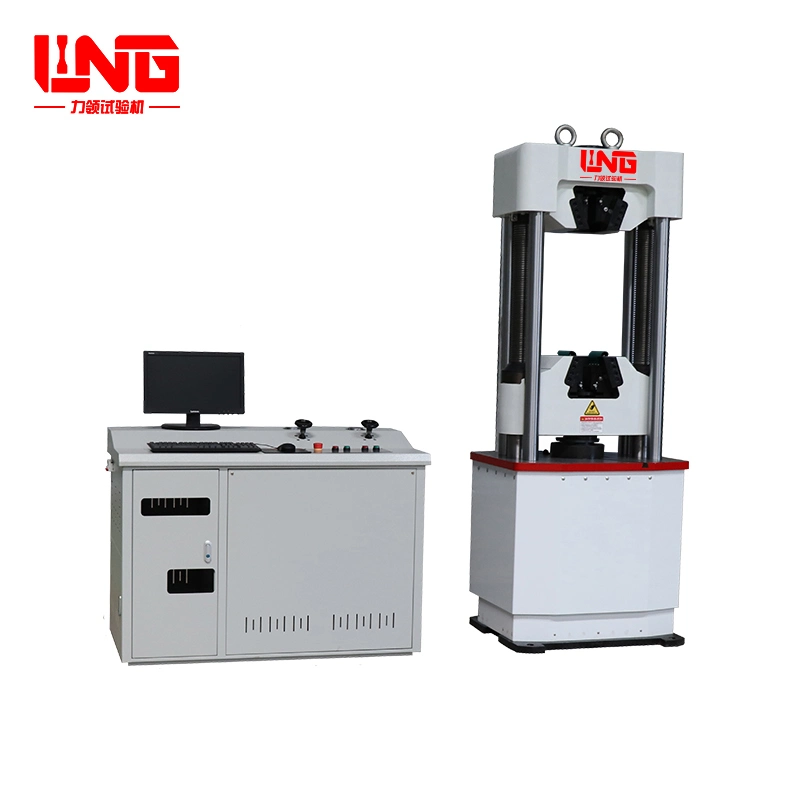 High-Precision Waw-600kn Computerized Electro-Hydraulic Servo-Controlled Hydraulic Universal Testing Machine for Laboratory