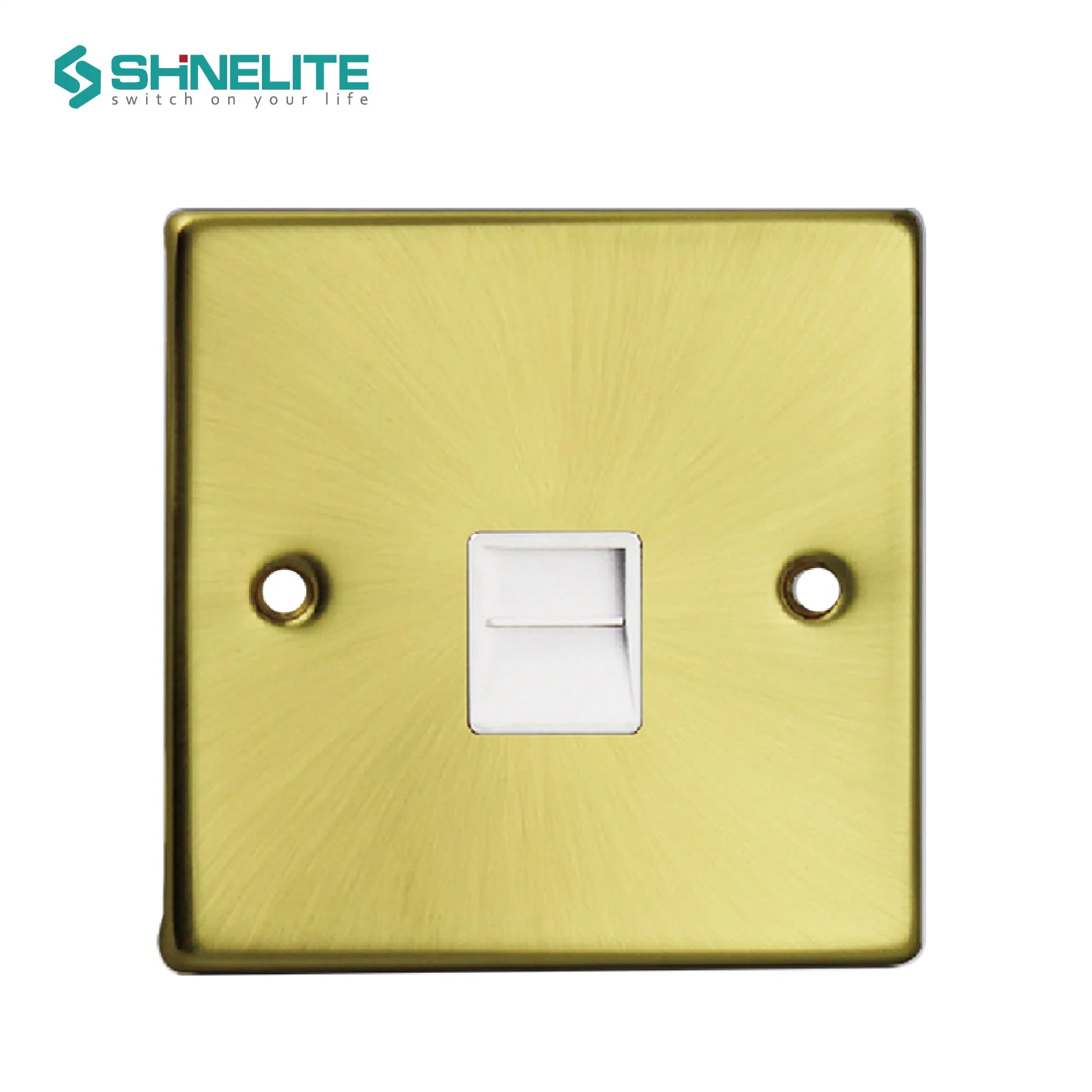 Hot Sales 4 Gang 1 Way Stainless Steel UK Switch OEM