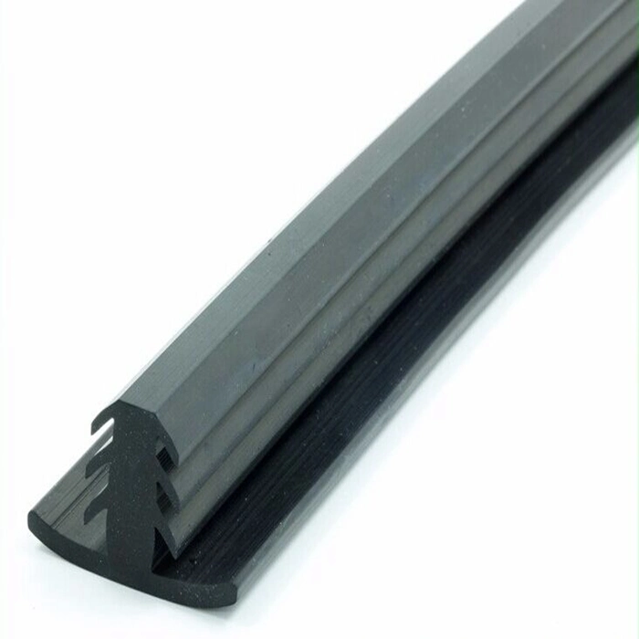 EPDM Rubber Extrusion Seal Gasket T Shape Rubber Strip for Solar Panel Power System Photovoltaic Panel Slot Sealing Strip