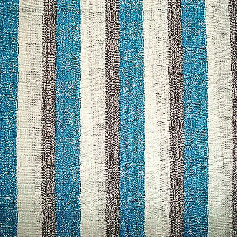 Jacquard Stripes Yarn Dyed Knitting Fabric for Shirt Garment Uses