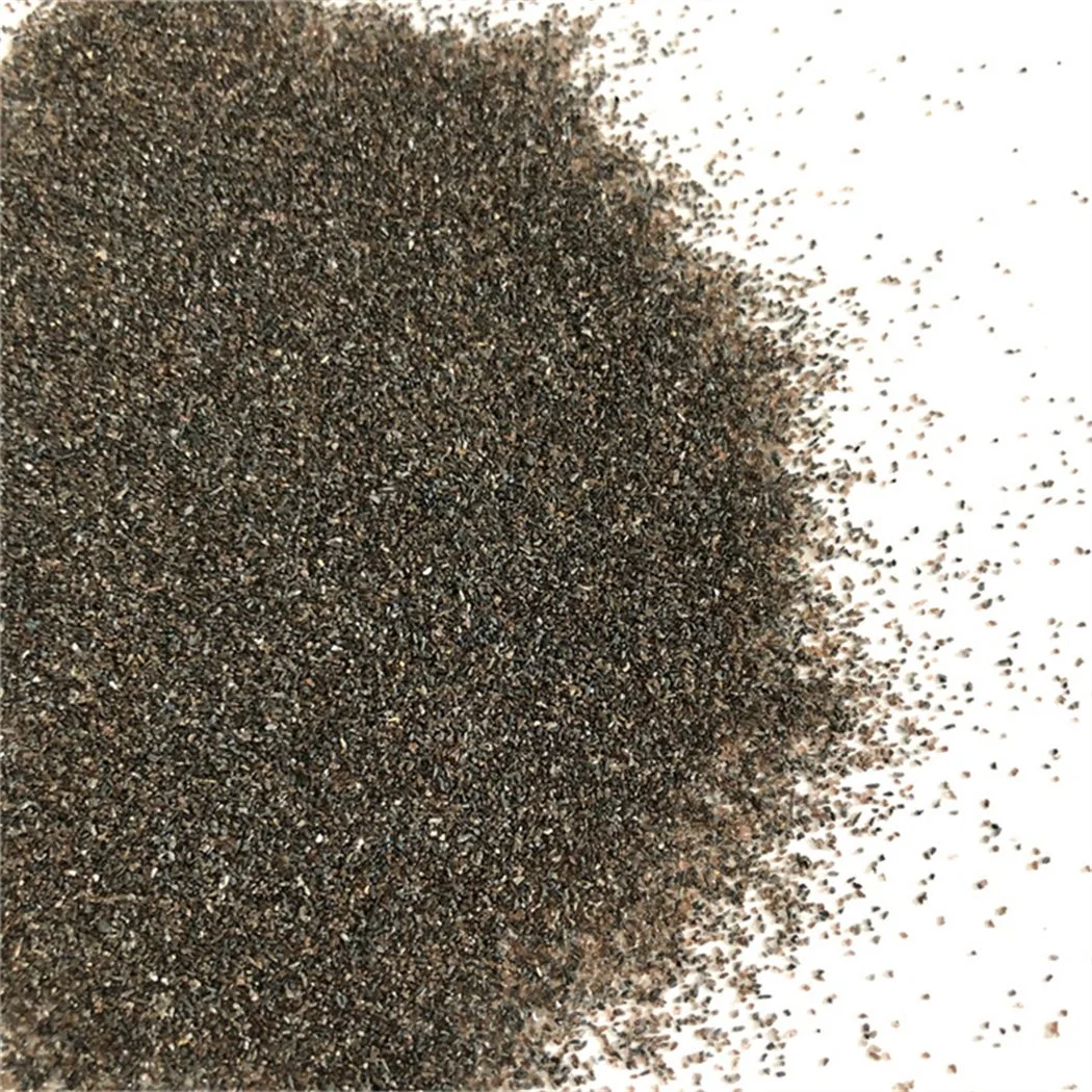 Brown Poudre d'oxyde d'aluminium à fusible F24-F46 pour le polissage des surfaces métalliques