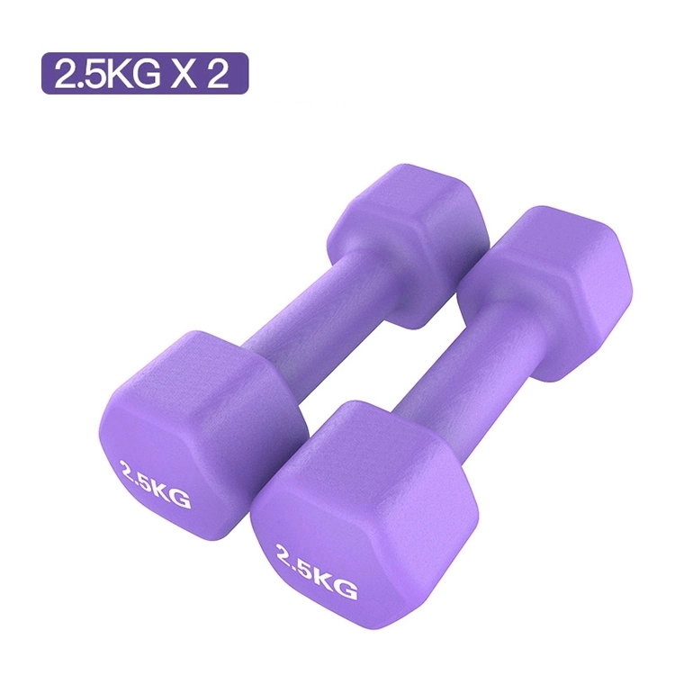 2021fashion Gym Workout Sports Training Fitness Equipment Hex Weight Set Dumbbells