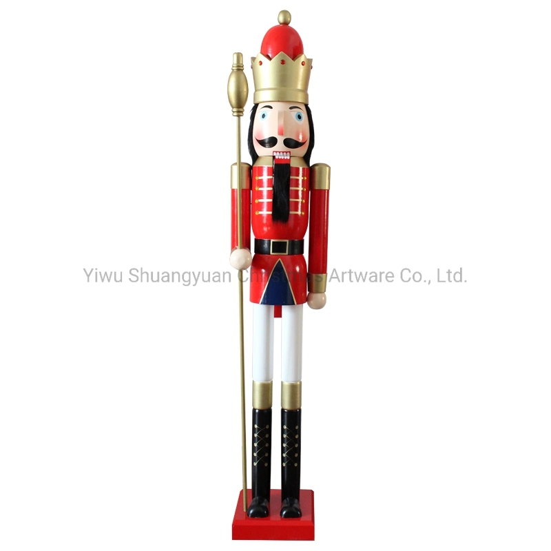 Home Decor Wooden Christmas Soldier Nutcracker Christmas Gift