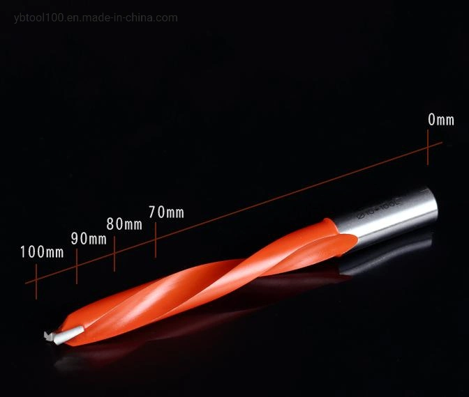 Kws Manufacturer Carbide Wood Drill Bit Brad-Point 10mm*100mm L/R