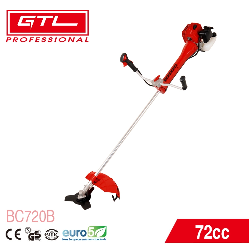 Gasoline Grass Trimmer and Brush Cutter with 72cc 2-Stroke Engine and Anti-Vibration Technology (BC720B)