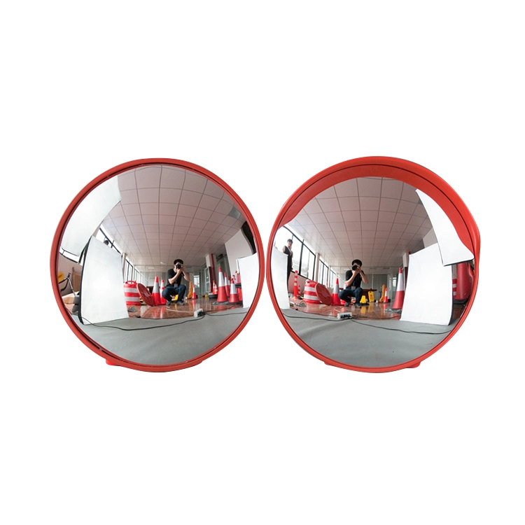 Orange Traffic Road Safety Corner Convex Mirror