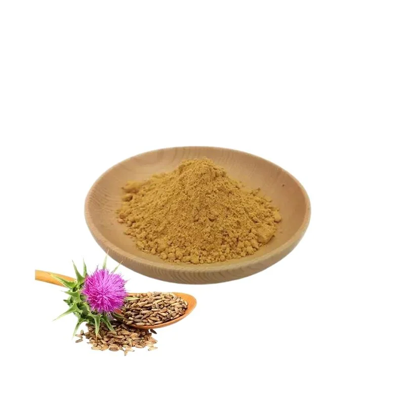 Healthcare Grade Milk Thistle Seed Extract Silymarin 80%, Silybin & Isosilybin 30% Powder