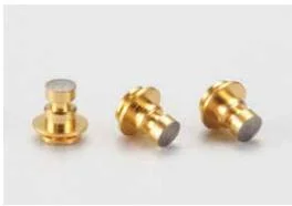 Spring Customized Length Spring Solder Cup Pogo Pin Gold Plating Brass