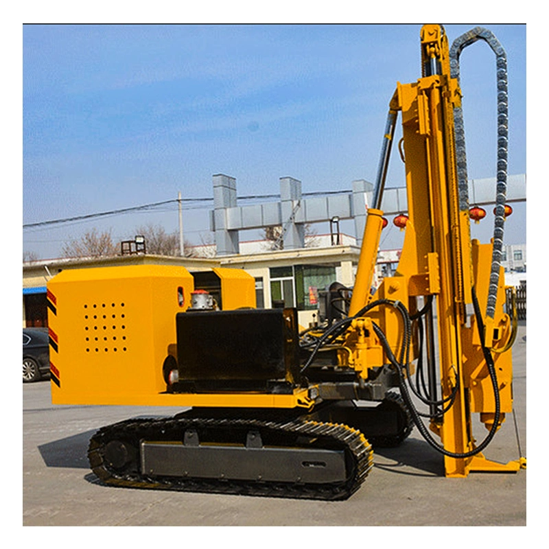 Xiangrui Pile Driving Machine, Crawler montado sobre el sistema de perforación de Pile con moradores