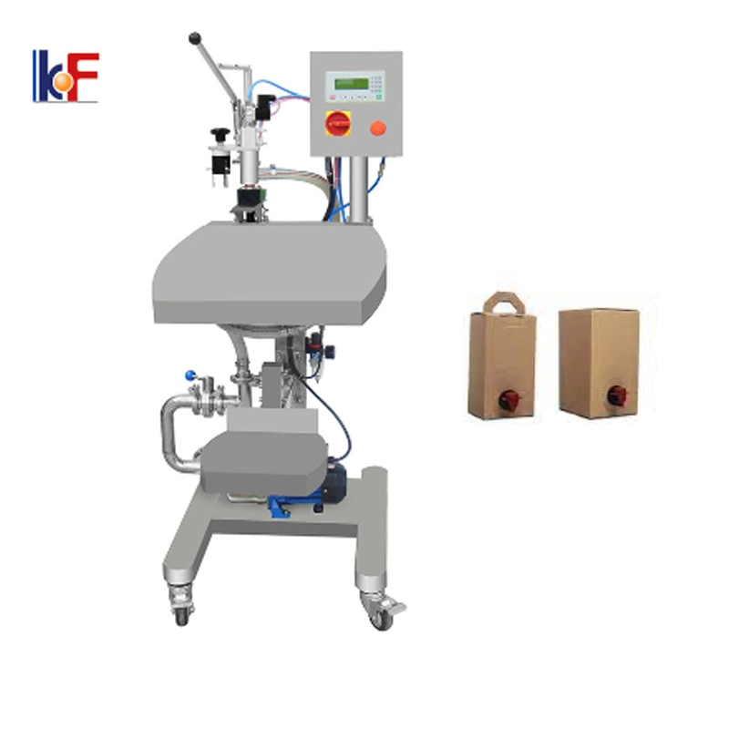 Semi-Automatic Liquid Popsicle Washing Packing Manual Bag in Box Filling Machine