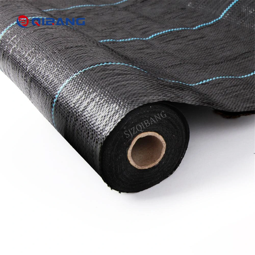 UV Resistant Black Landscape/Garden/Agro Ground Cover Weed/Grass Control/Barrier Mat PP Woven/Geotextile Cloth Fabric Wholesale/Supplier Price