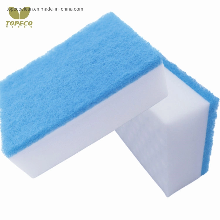 Topeco Made in China Magic Cleaner High Density Nano Melamine Eraser Scouring Pad