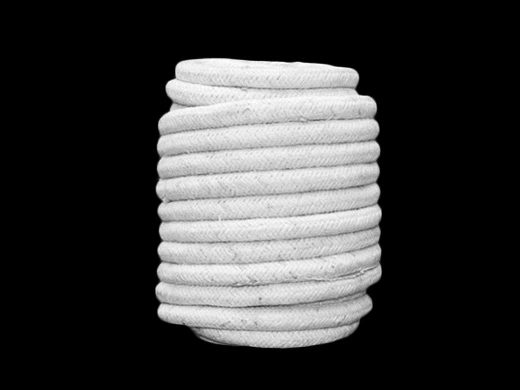 Customized Braided Ceramic Fiber Round/Square/Twisted Rope for Sealing Gasket