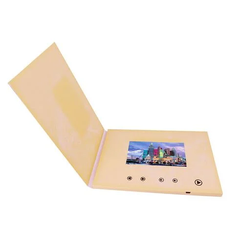 Custom Video LCD Screen Greeting Card Printing