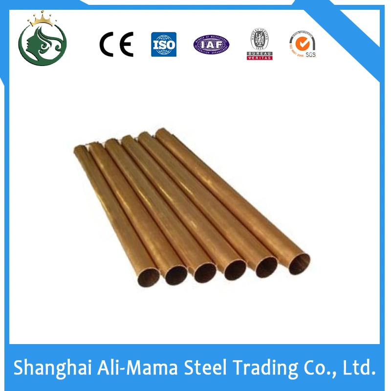 ASTM 70/30 Cuzn37 Cuzn40 Brass Pipe / Brass Tube