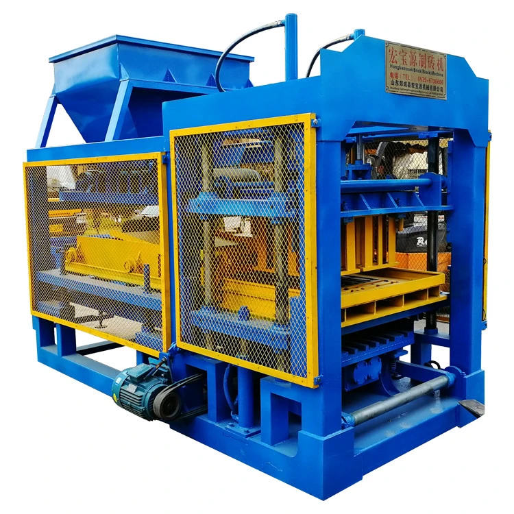 Qtj6-15 Hydraulic Pressure Concrete Block Brick Making Machine for Sale