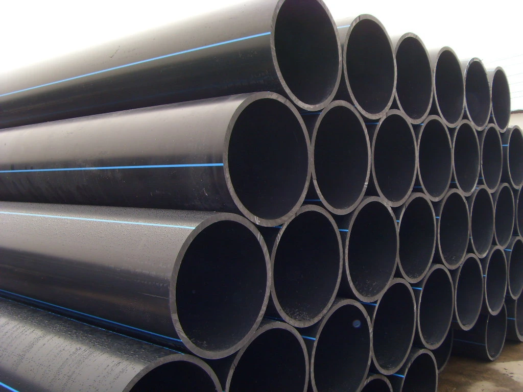 Pure PE Material HDPE Pipe for Water Supply and Drains