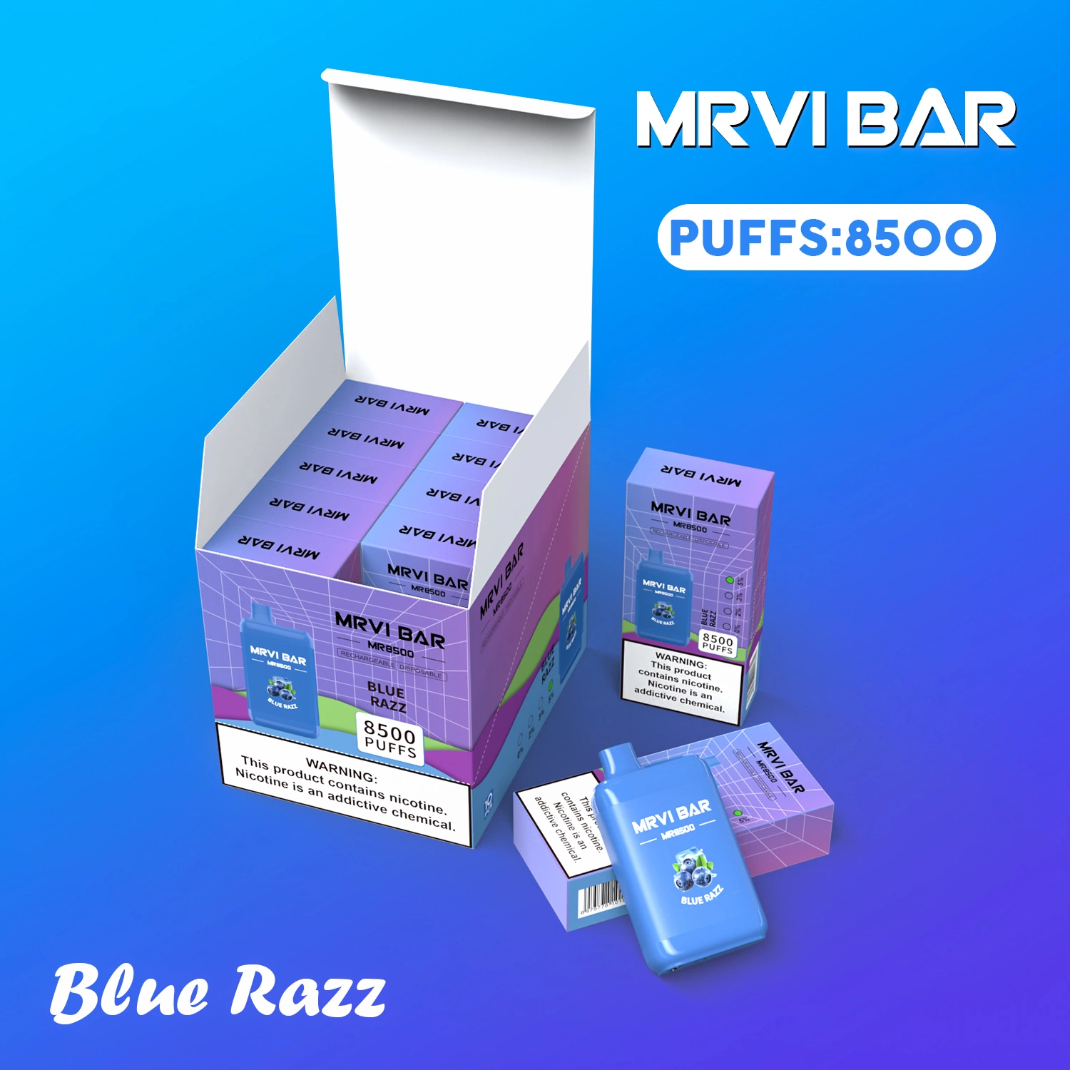 2023 New Product Mini Vape Wholesale/Supplier I Vaporizer Mrvi Bar 8500 Puffs Disposable/Chargeable E Cigarette Price