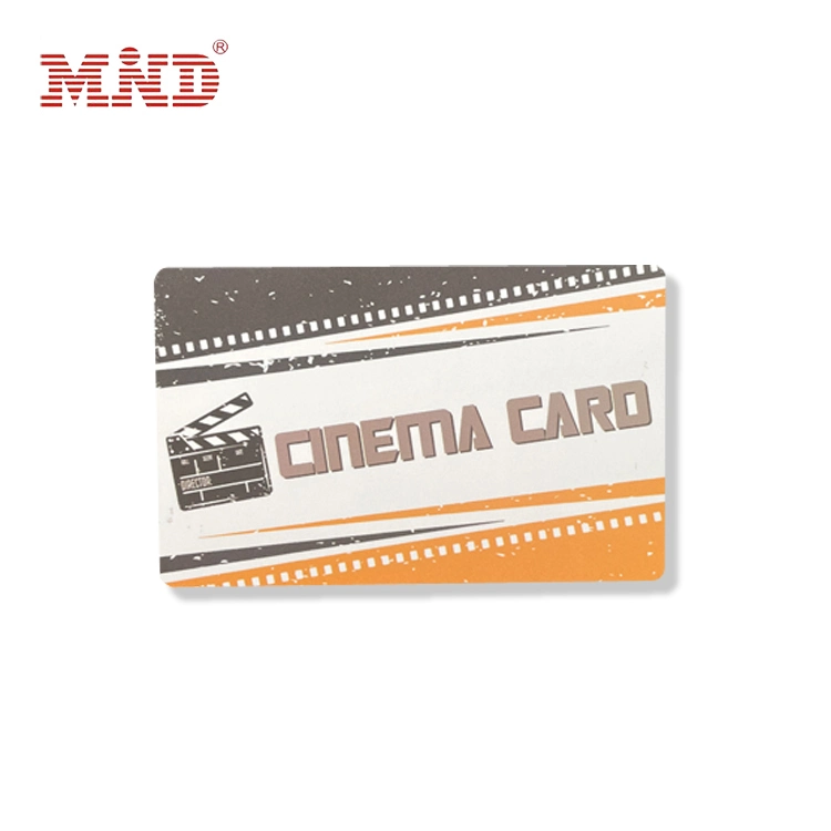 PVC Plastic Cinema Invitation Card Wedding with Customized Design