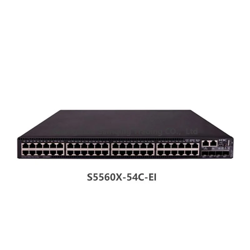 S5560X-54c-EI Ethernet Network Switch H3C Converged Poe Switch de alto rendimiento