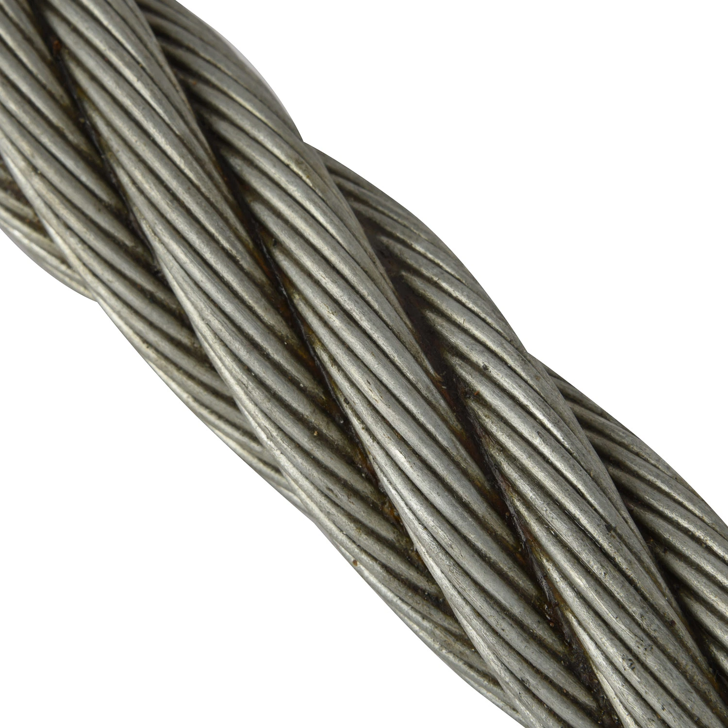 6*24+7fábrica FC de acero galvanizado de 20mm cable metálico para la pesca de arrastre