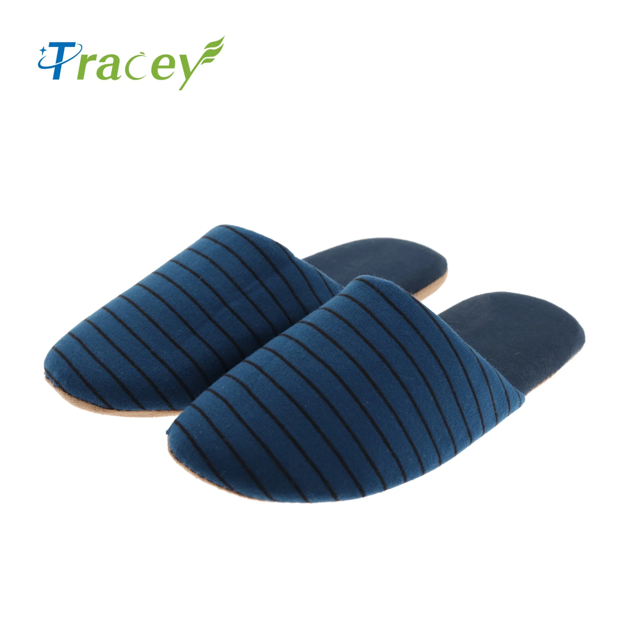 Dormitorio personalizados de alta calidad de la fábrica desechables Viajes Terry Mujeres Hombres Hotel zapatillas zapatos