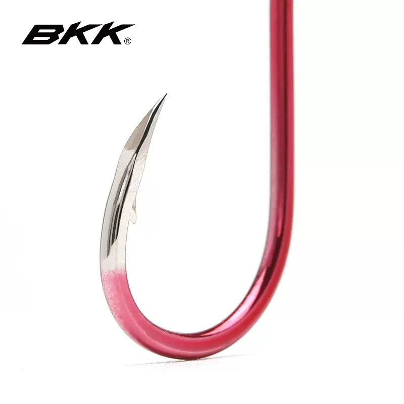 Bkk Octopus Beak Red Fishing Hooks Extra Strong Wire Hook