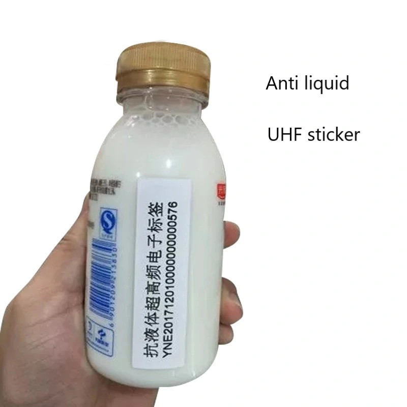 Liquid Label Anti-Liquid Interference Ability UHF RFID Liquid Stickers Tag for Retail Medical