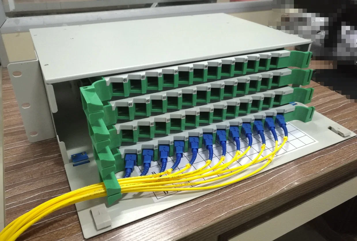 Tipo cajón de fibra óptica Patch Panel ODF-R-C tipo