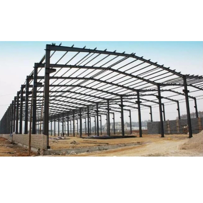 China Prefabricated Construction Steel Frame Shed Metal Structure Building for Sale