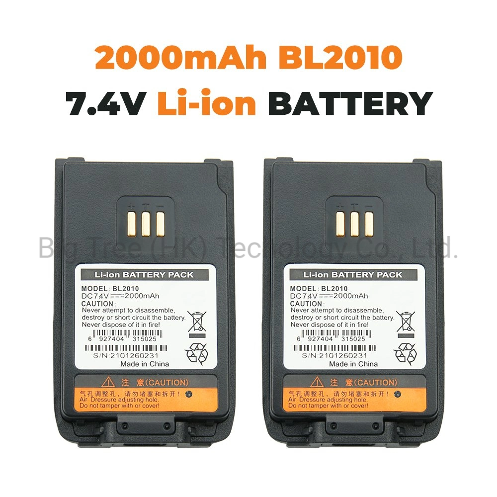 Bl2010 2000mAh Li-ion Battery for Hytera Radio Pd502 Pd562 Pd506 Pd602 Pd662 Pd682