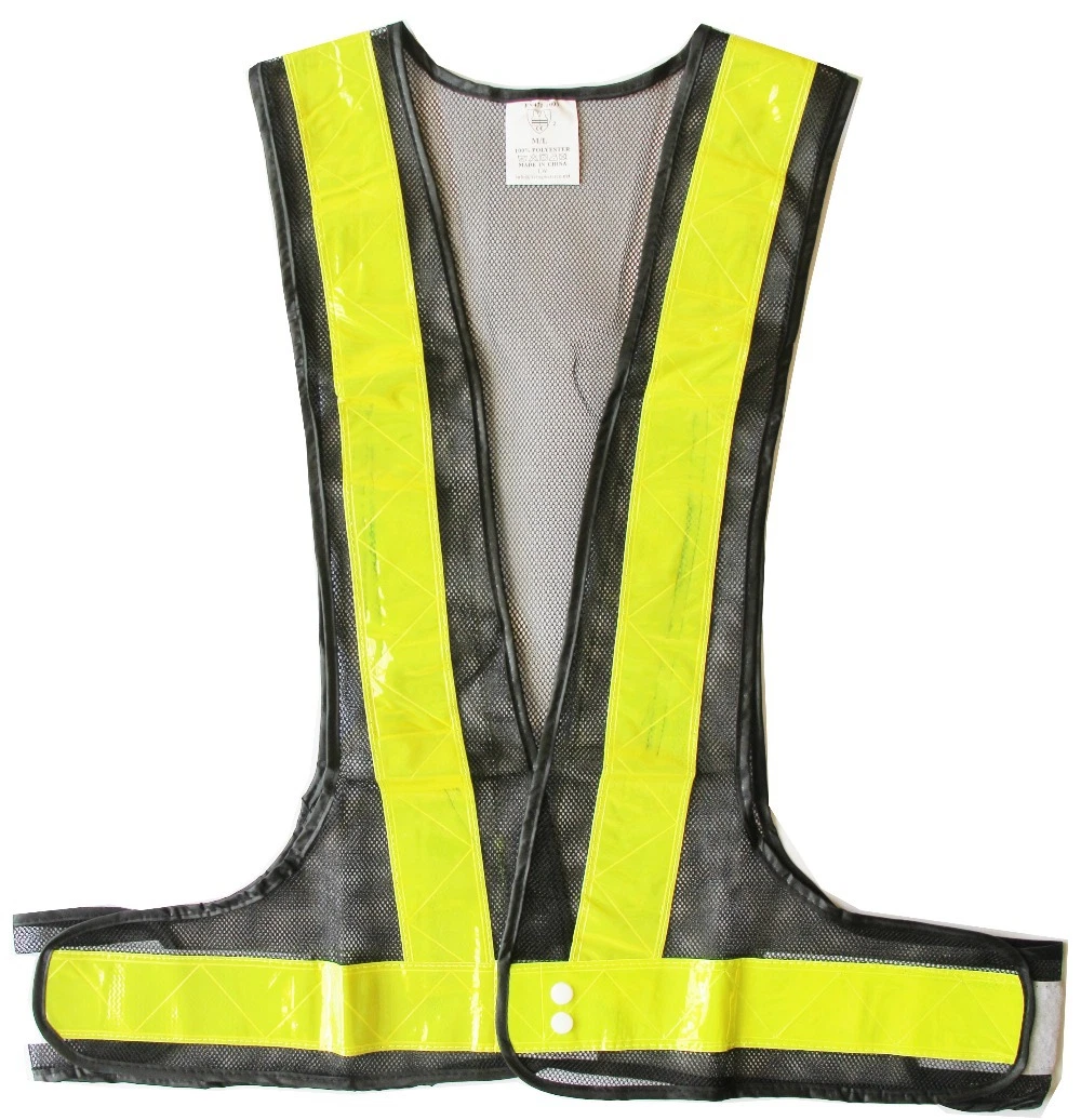 Polyester Veste Gilet réfléchissant de vêtements de sécurité vêtement Vêtements de travail de l'habillement