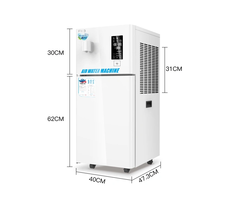 25% - 85% de umidade ar máquina de água com filtração de água RO dispersor de água quente e frios para aparelho de cozinha em casa