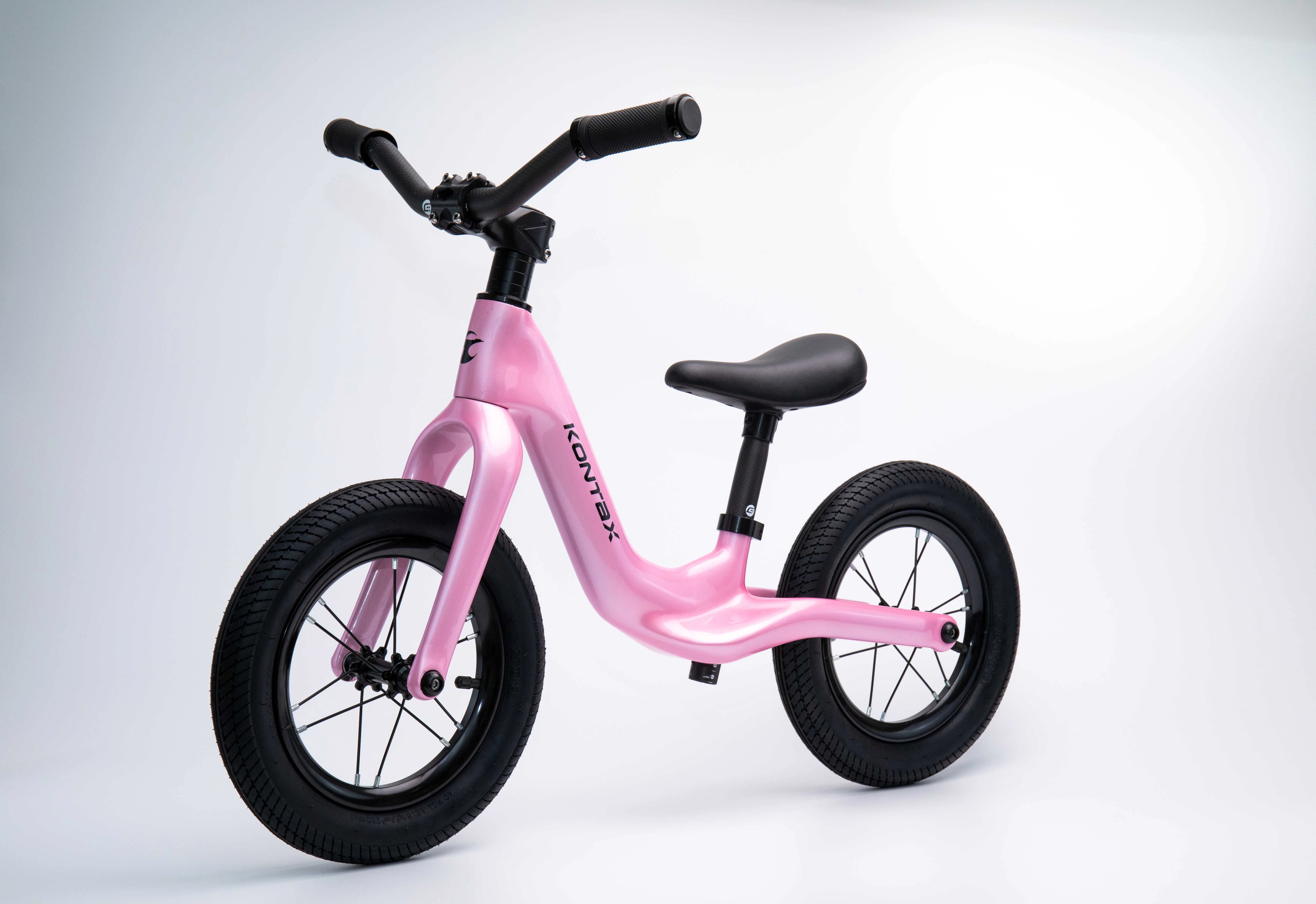 Kontax Carbon Fiber Factory Wholesale Training Children Balance Bike Mini Push Bicycle/Kids Balance Bike