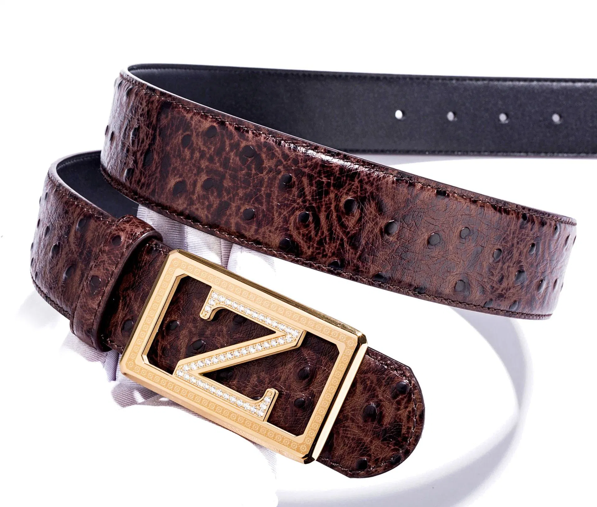 Made in China Wholesale/Supplier Luxury Designer Belt Leather Waist Belt Strap Belt