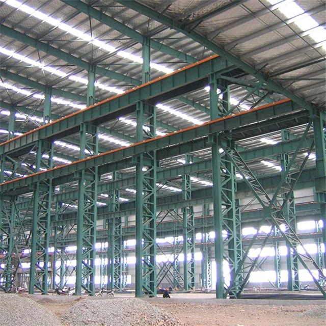 SB038 Structural Construction Steel Beam Prefab Warehouse Prefabricated Building Steel Structure