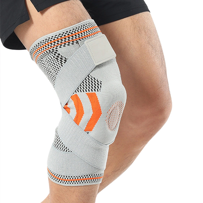 Sport Knee Pads Support Adjustable Compression Basketball Knee Support Brace